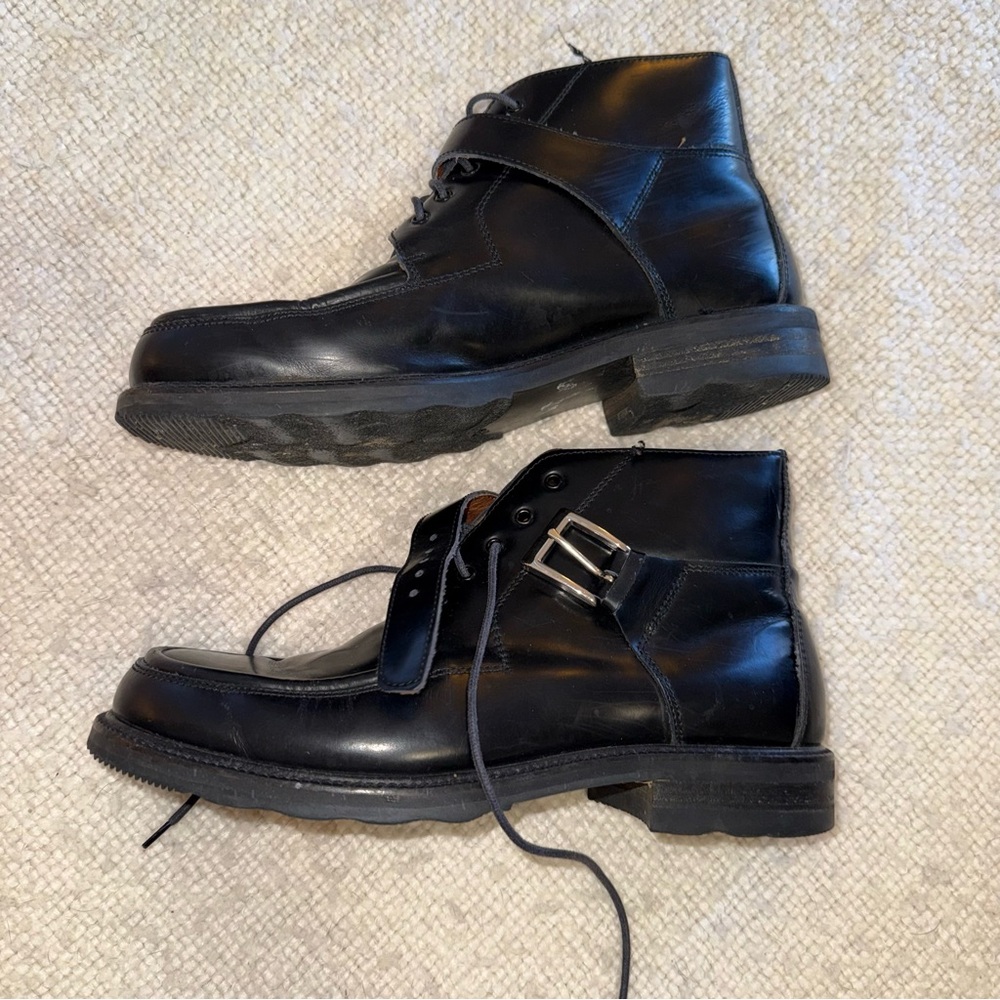 Fieramosca & Co Black Leather Boots 10